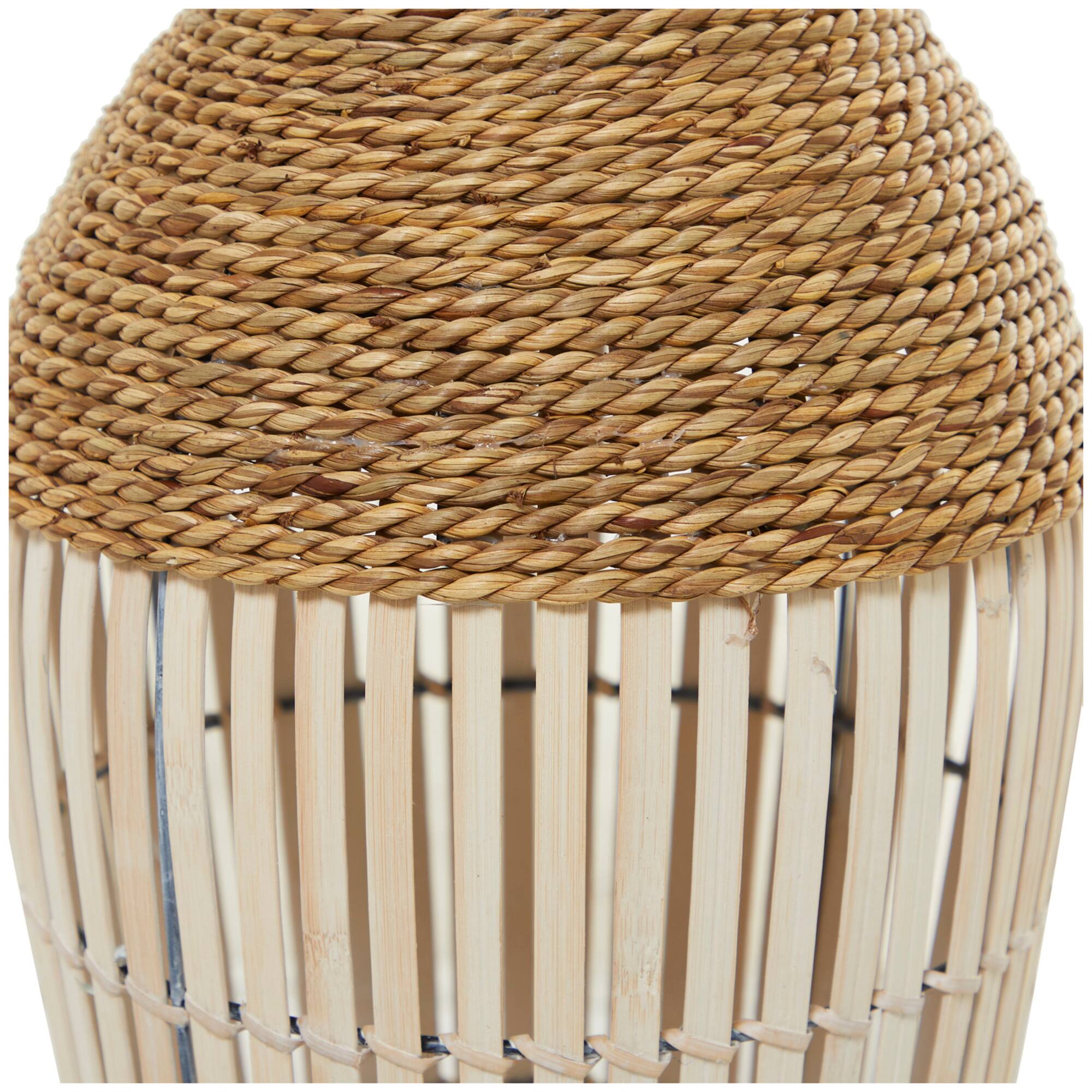 Brown Seagrass Handmade Tall Woven Floor Vase